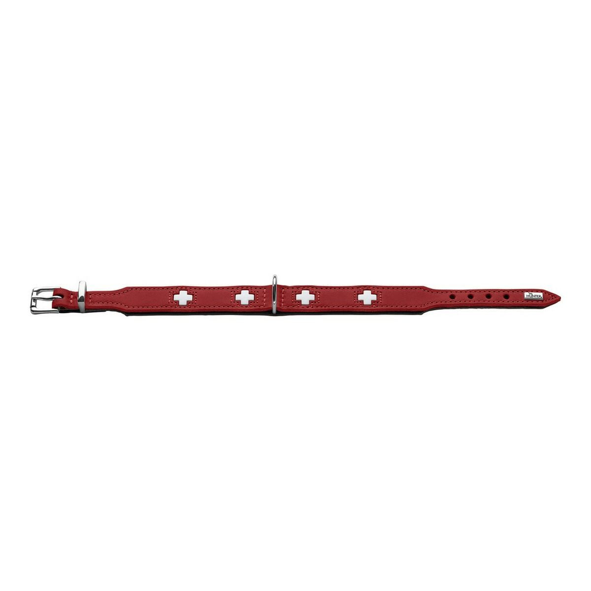Dog collar Hunter Swiss Red/Black (41-49 cm)-4