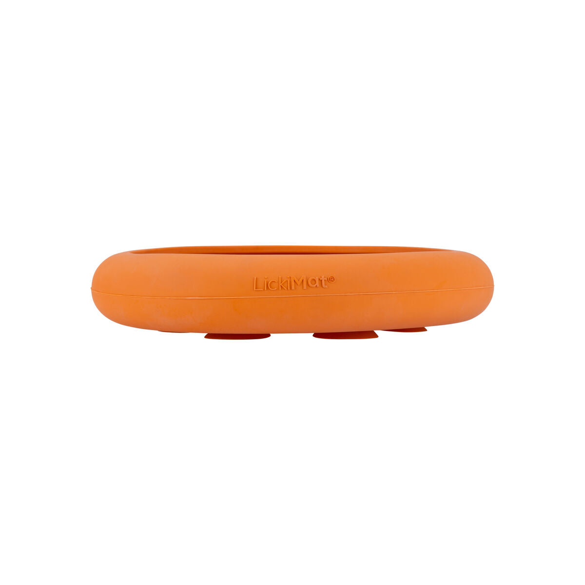 Dog Feeder Lickimat Orange Rubber Modern-1