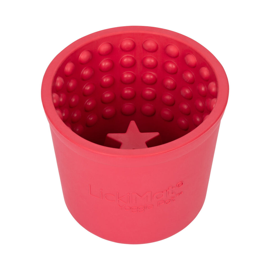 Dog Feeder Lickimat Pink Rubber-0